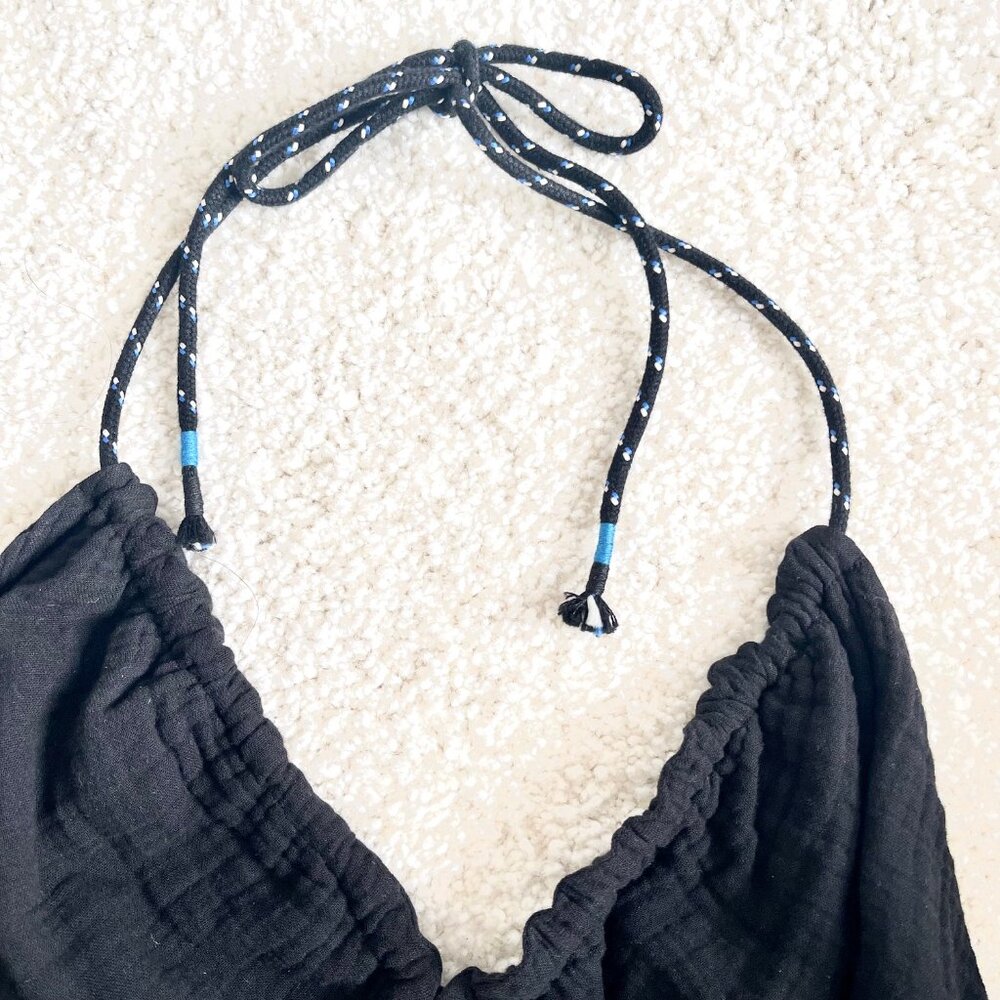 New Xirena Maggie Halter Neck Dress in Black Size Small - Picture 4 of 8